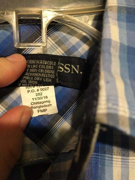 🌷3/$10 US Polo Association 2T blue plaid button down shirt🌷 - Picture 4 of 5